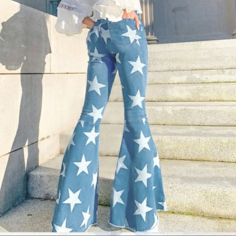 Toast Jeans Star Flares